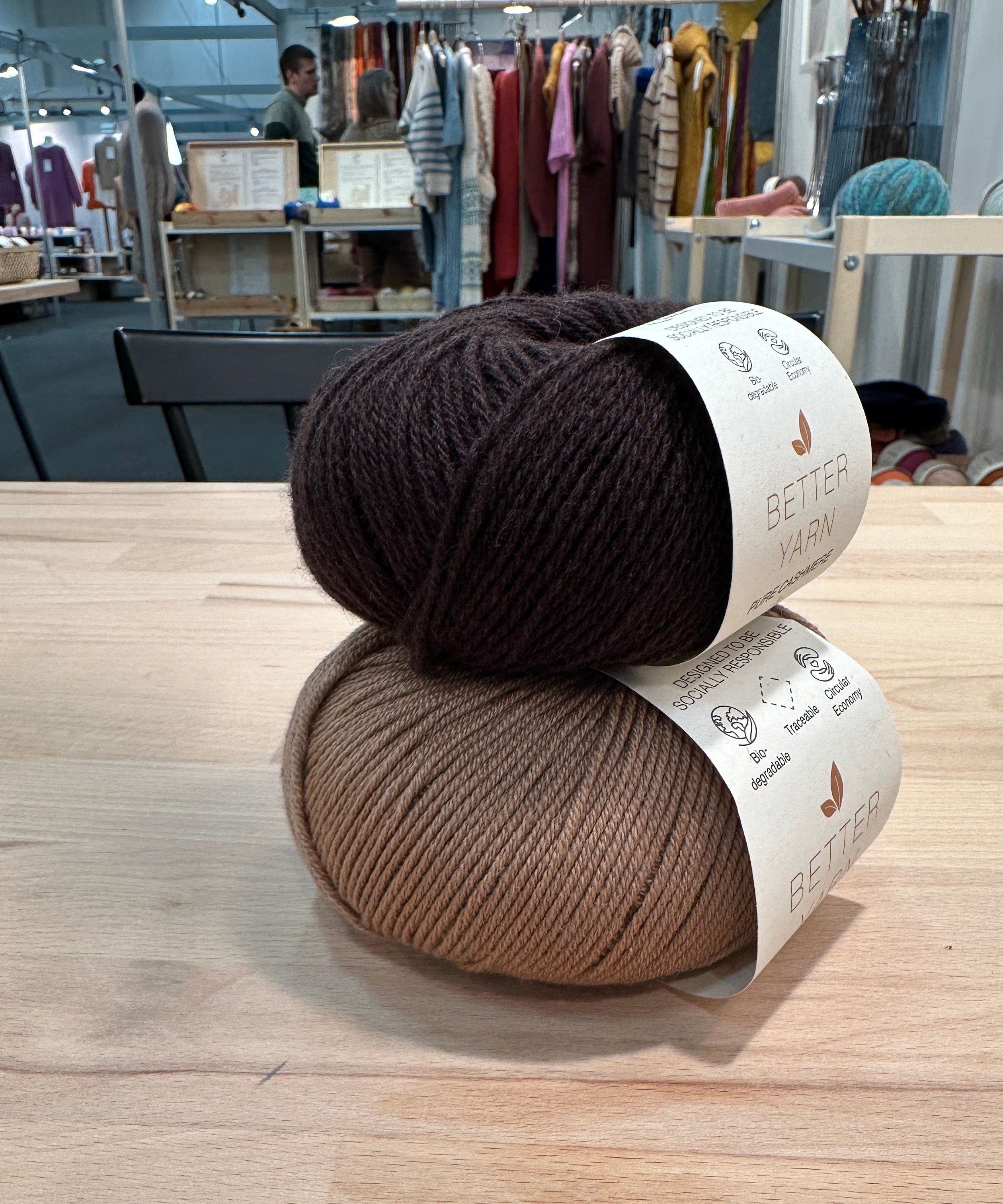 Neckwarmer35 Garnpakke UDEN opskrift