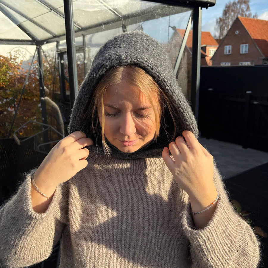 Winter-Hood i grå